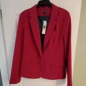 Long Tall Sally Magenta Suit Jacket Size 12